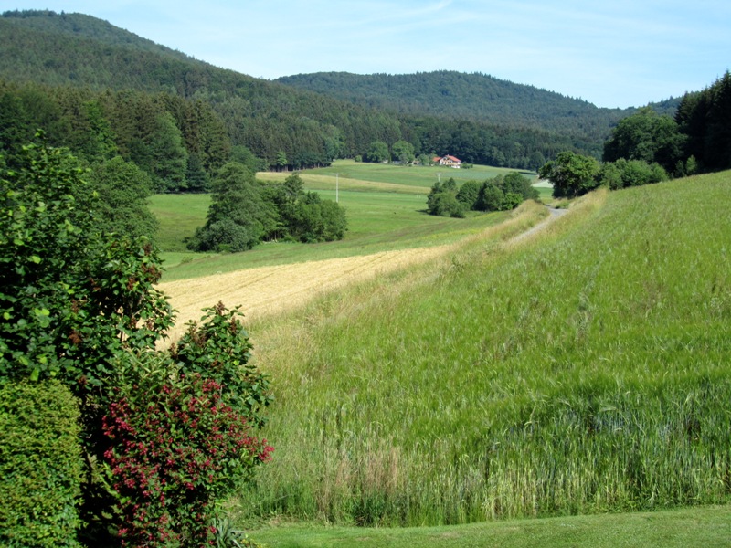 Blick nach Rossberg